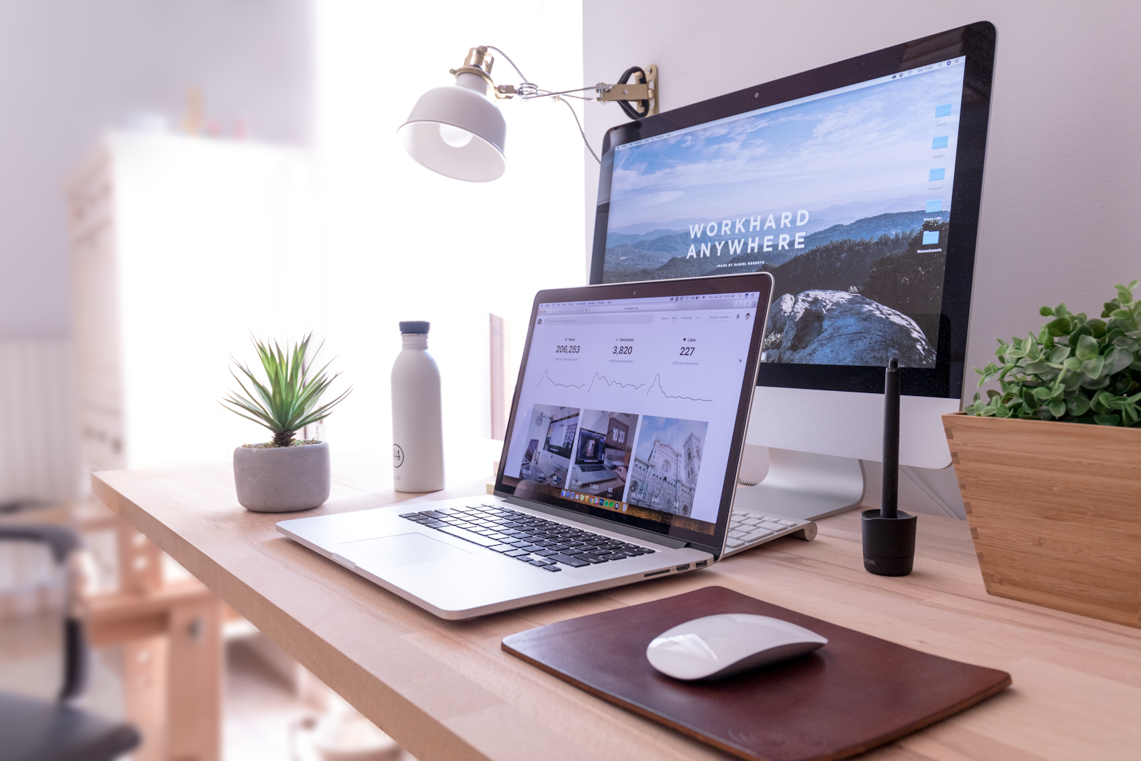 AI writing workspace